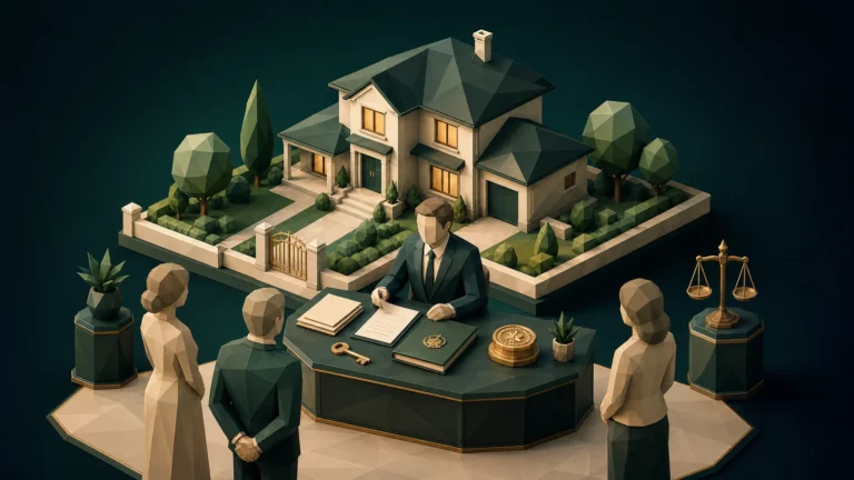 Mandataire successoral administrant les biens d’une succession immobilière